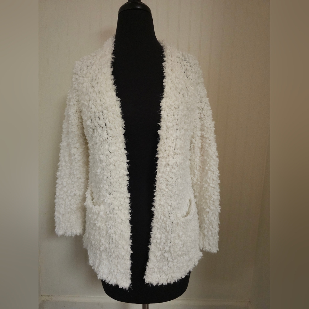 There About  White Cardigan